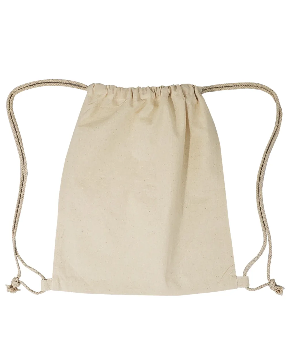 180 ct 100% Cotton Drawstring Cinch Bags - By CASE