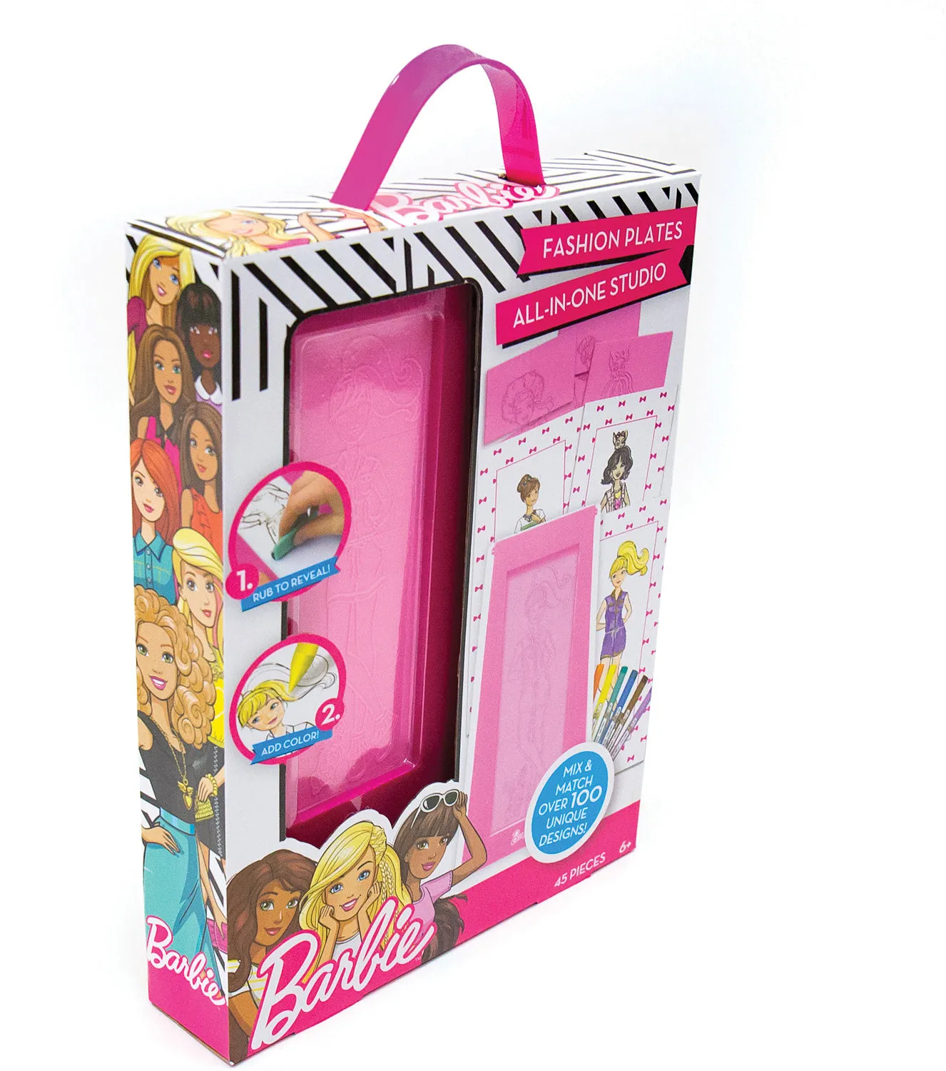Barbie Fashion Plates All-in-One Studio
