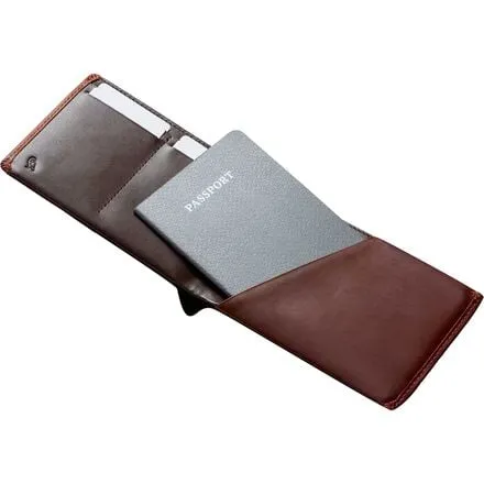 Bellroy Men's RFID Travel Wallet, Cocoa