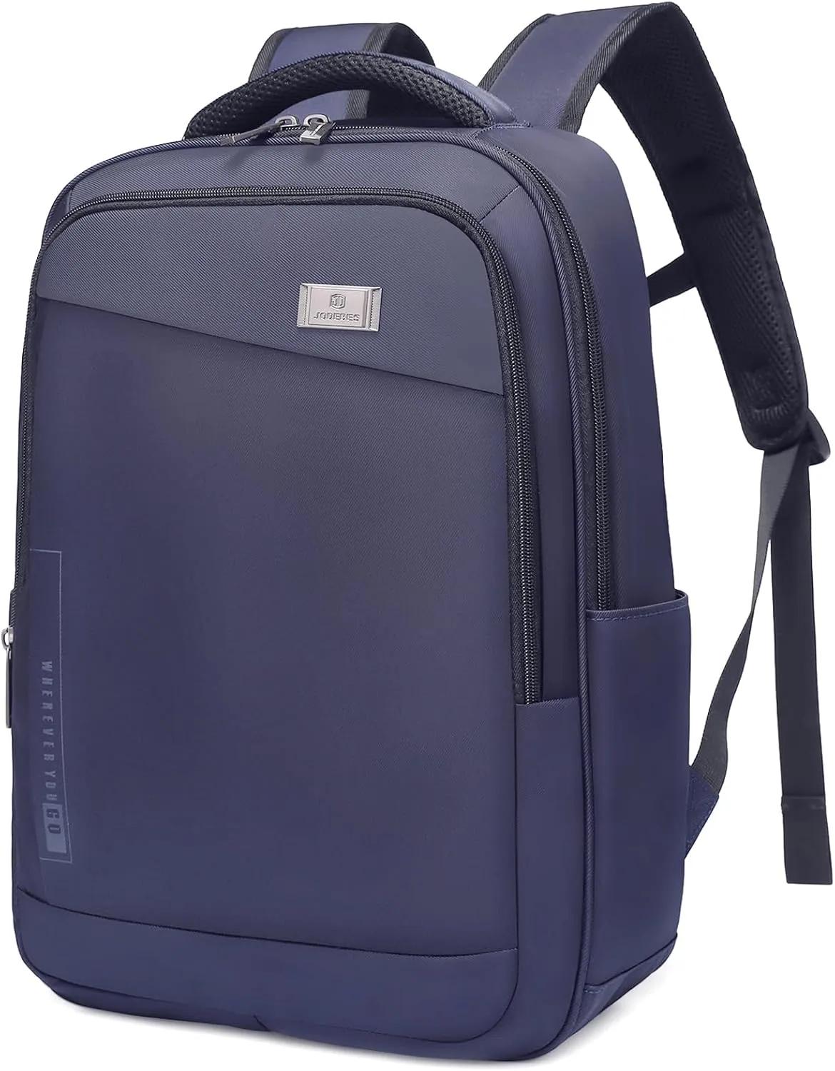 Business Laptop Backpack for Men, Water Resistant Slim Travel Backpack with Anti-Theft Pocket, Lightweight Work Backpack for Travel, Office, or Daily Commute, Fits 17.3 Inch Laptop(Navy Blue)