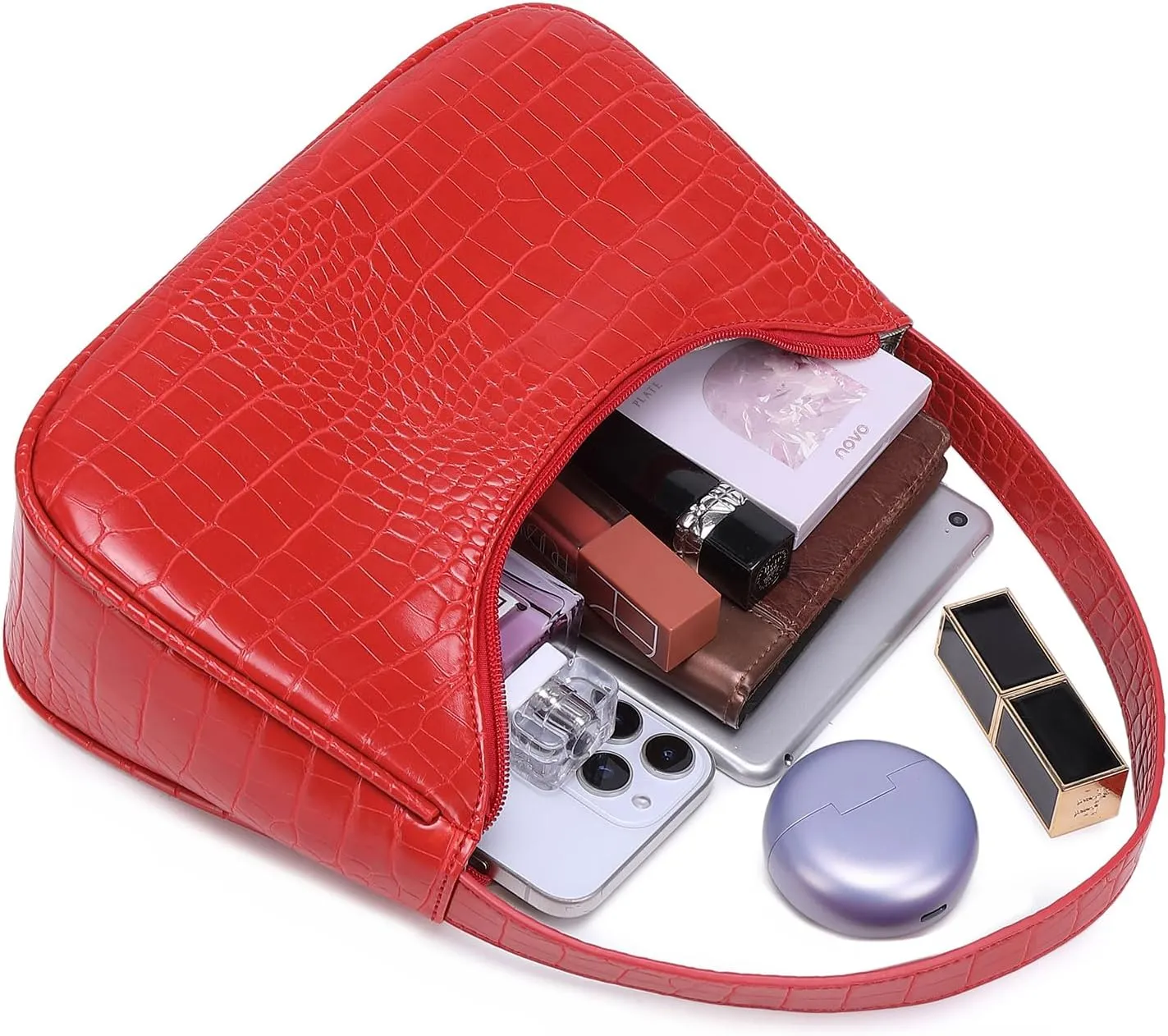 Fashion shoulder Bag for Women's Cute Hobo Tote Handbag Mini Clutch Underarm Purse for Daily Use/Work/Travel/Casual Outings