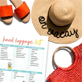 Hand Luggage List