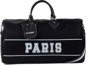 Paris Hilton York Black Duffle Bag with removable Strap and SLIV Card Case