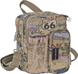 Route 66Tapestry Utility Bag - T679#66