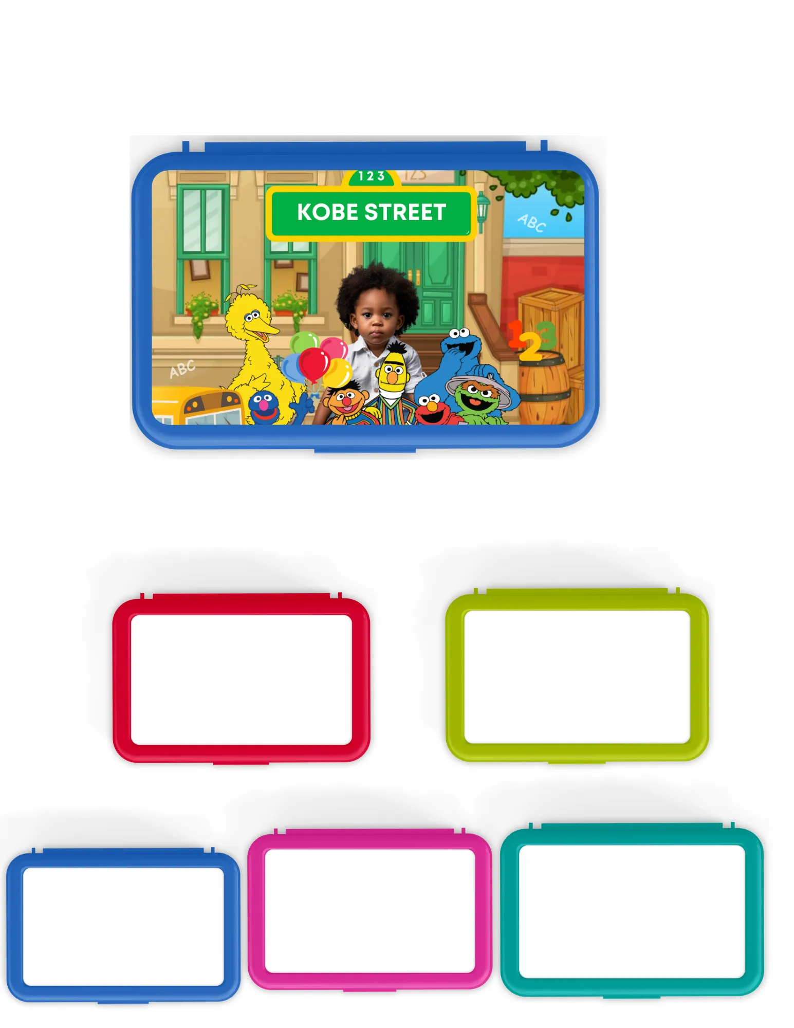 Sesame Street Back to School Editable Template