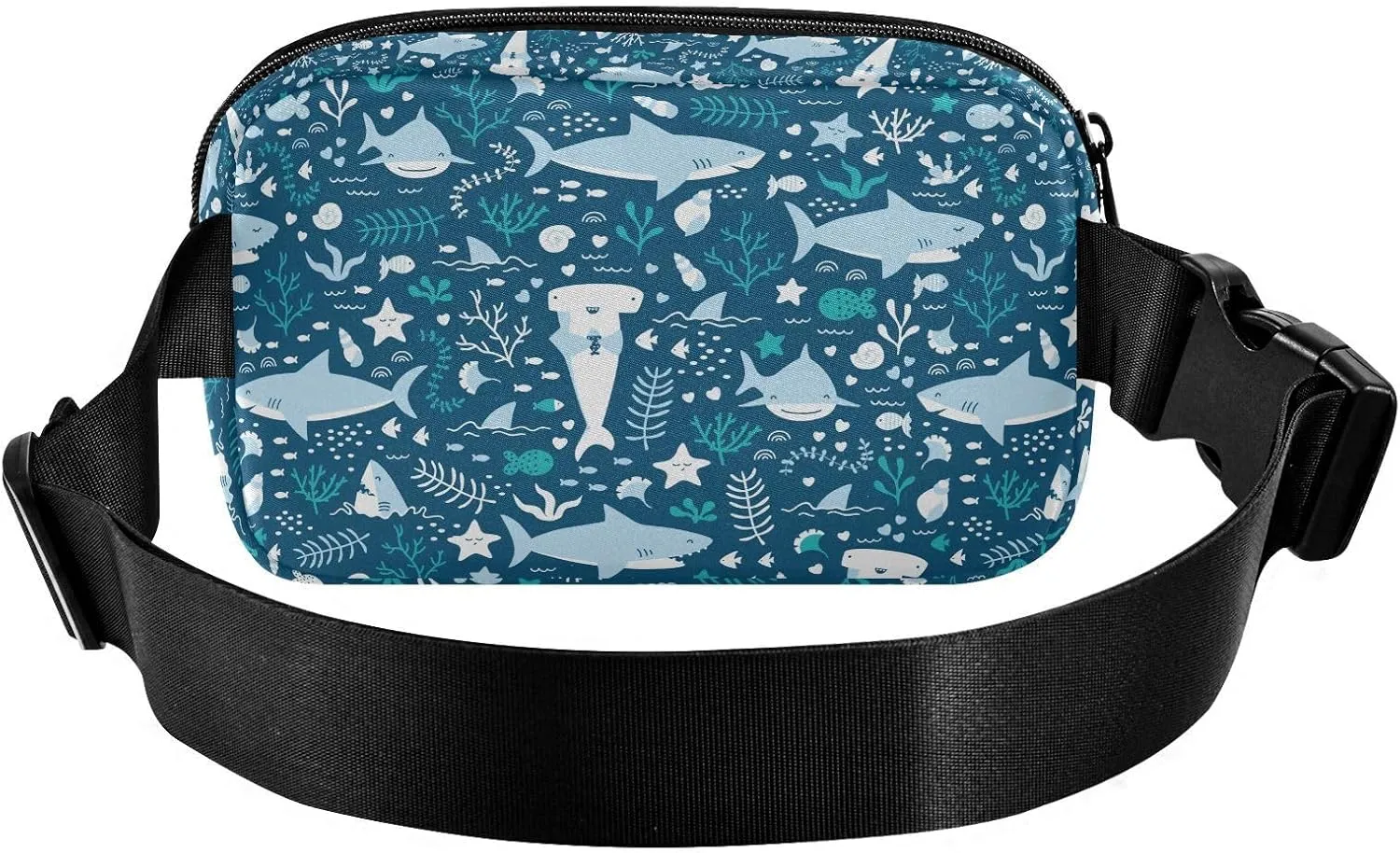 Shark Belt Bag for Women Fanny Pack Lightweight Waist Bags Waterproof for Travel Walking Running Hiking Cycling