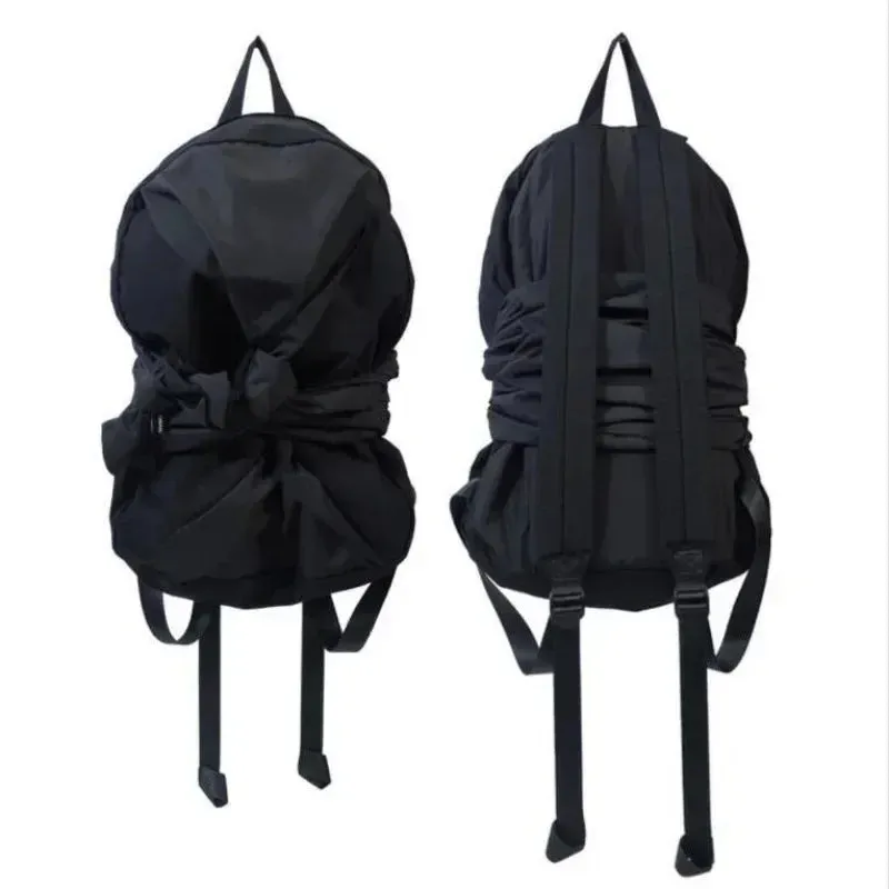Sohiwoo Japanese Harajuku Knotted Bow Aesthetic Women Backpack Fashion School Backpacks for Women High-capacityTravel Girl Backpacks