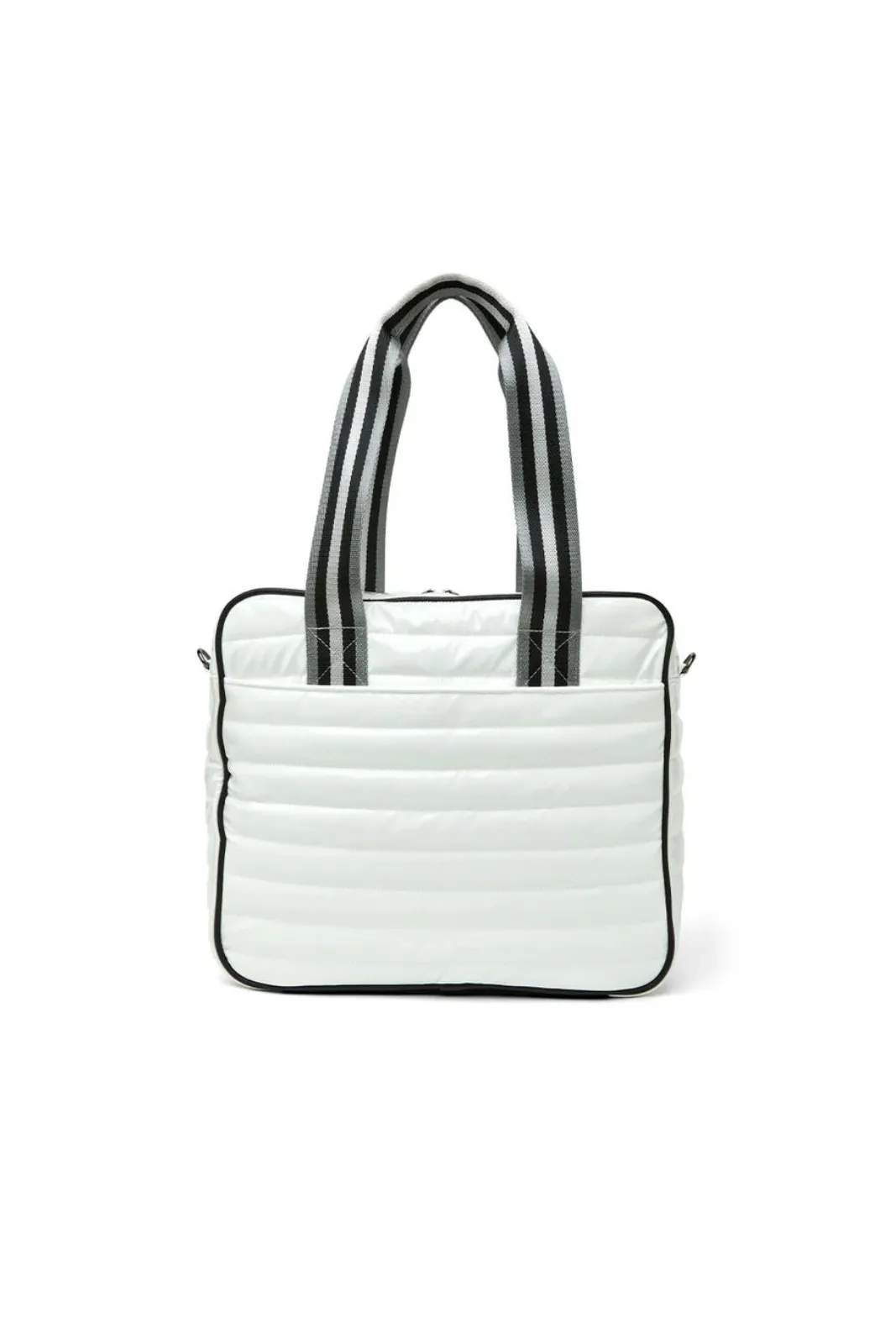Sporty Spice Pickle Bag, White Patent