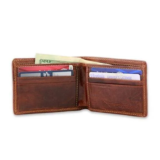 Yellow Lab Needlepoint Bi-Fold Wallet